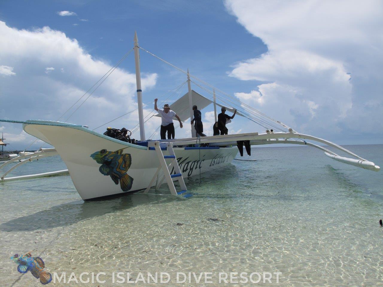 Magic Island Dive Resort Moalboal Kültér fotó